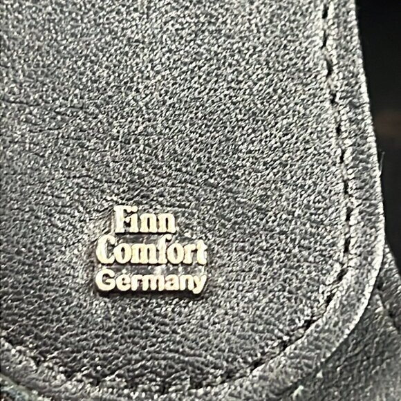 Finn Comfort Women's Black leather Sansibar Sandals Size 39 - Picture 7 of 12